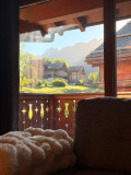 vue sur chaine des Aravis appartement2chambres-prespistes-lenant-laclusaz
