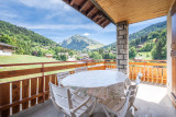balcon d'angle Ciboulette 2 appartement4chambres-chaletciboulette.laclusaz