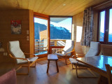 Coin salon location2chambres-2etoiles-bordurespistes-laclusaz